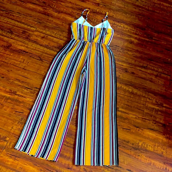 Striped Jumpsuit - Picture 2 of 6
